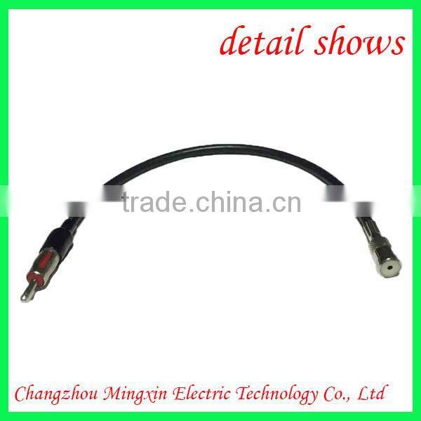 Car antenna din plug connector for car tv antenna and car radio antenna cable car antenna coaxial connector