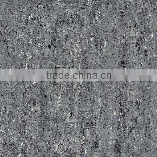 Dark grey 800x800mm double loading polished ceramics floor tiles