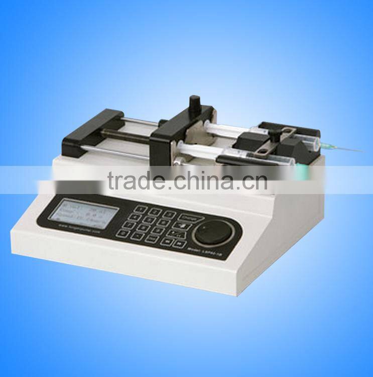 Disinctive Design Laboratorial Dual Channels Syringe Pumps LSP02-1B