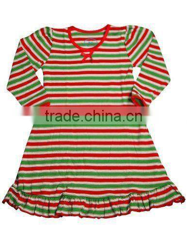 New Red white Wholesale Children cotton pajamas boutique set pajamas kids photo