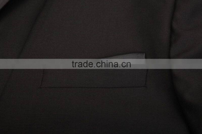 High Quality garments factory in china oem service Slim Fit gem black Evening Wedding Formal Party suits tuxedo mens