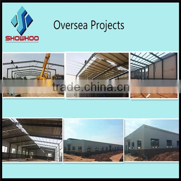 Exterior building glass walls prefabricated sheds steel hall