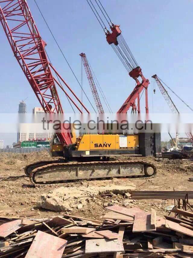 Used Sany 100Ton Crawler crane for sale in Shanghai