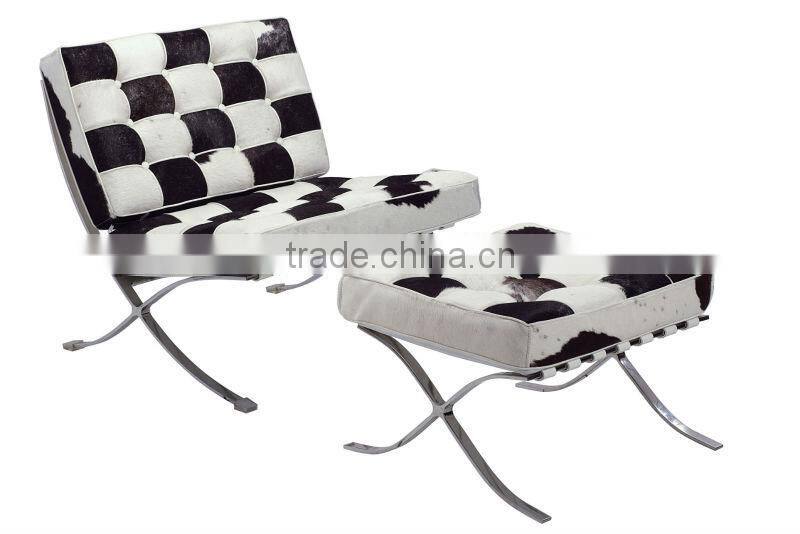 barcelona lounge chair with ottoman replica SF-505