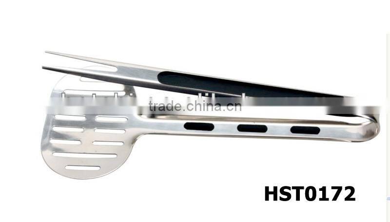 Stainless Steel Long Cooking Turner Tong