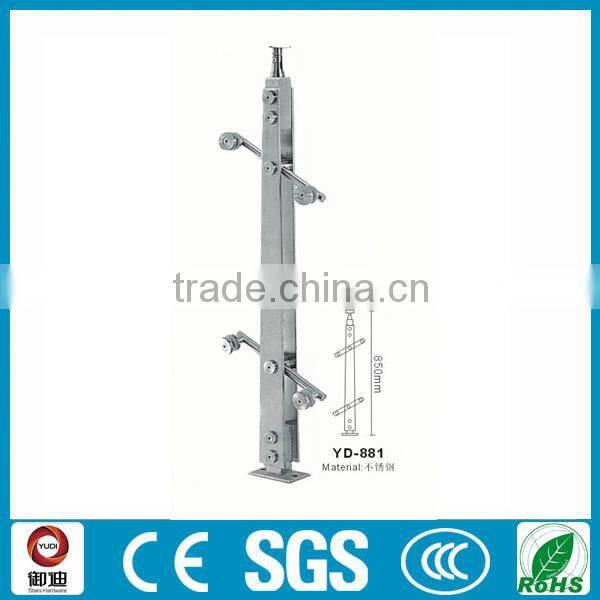 stainless steel round column molds for railing/handrail