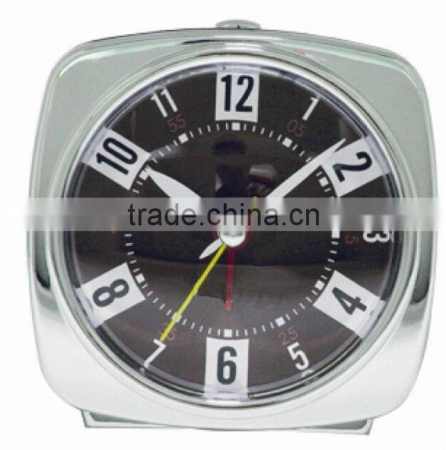 Plastic square table alarm clock