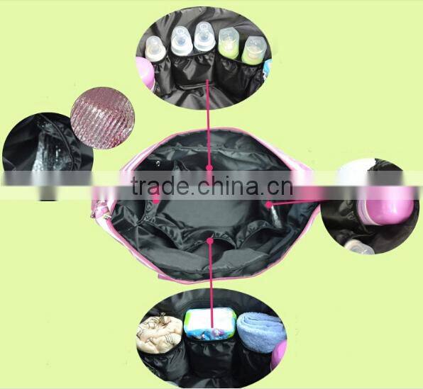 Best quality striped baby travel bag