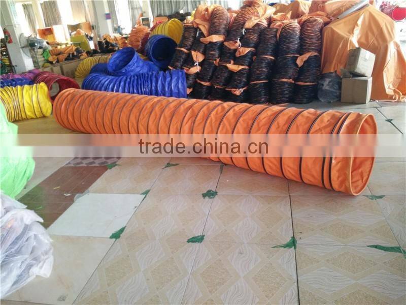 High quality waterproof 0.55mm thinkness PVC Agility dog tunnel