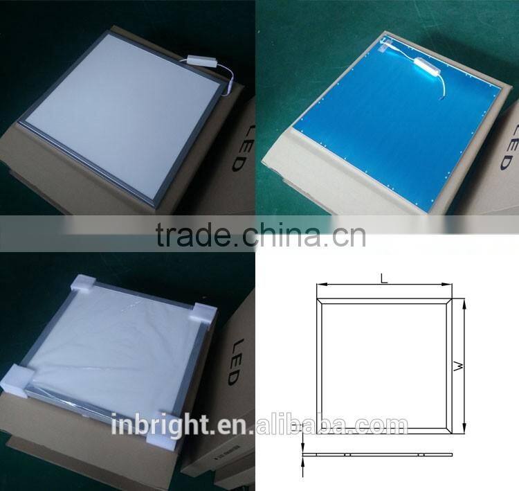 36watt high brightness daylight 600 600 led panel light