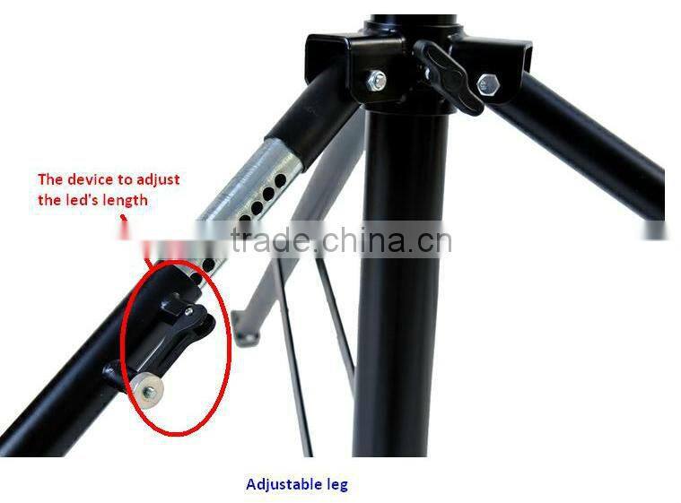 Folding Legs Light Stand Handle Crank flixible projector tripod stand