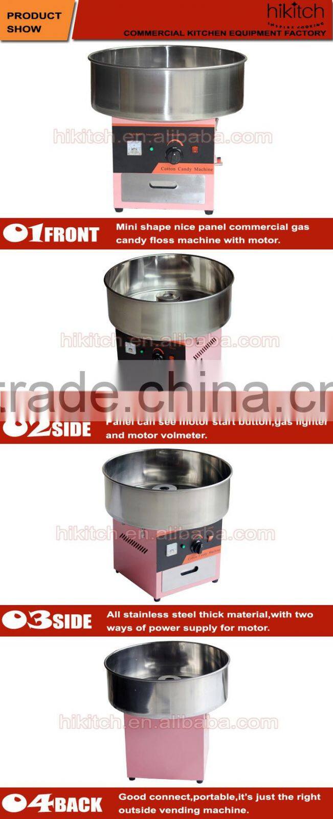 Hot Commercial Sugar manufacturing automatic cotton candy floss machine for sale