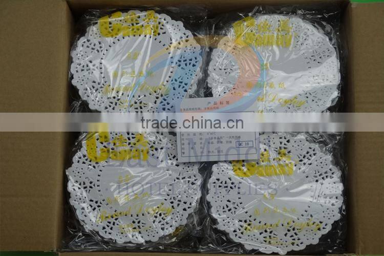 thicker doily paper/ paper doilies in different sizes and designs the manufacturer