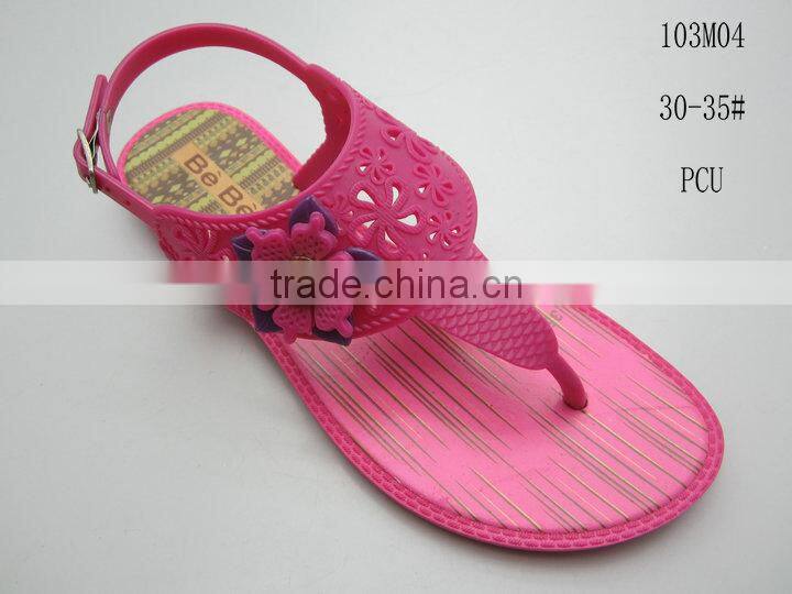 Best selling PCU Women Flipflops with Various Colors