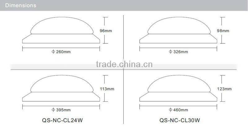 new 4inch/6inch/8inch led ceiling light