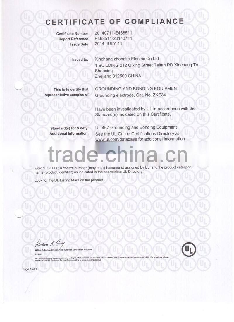 Copper Flat Tape Clamp