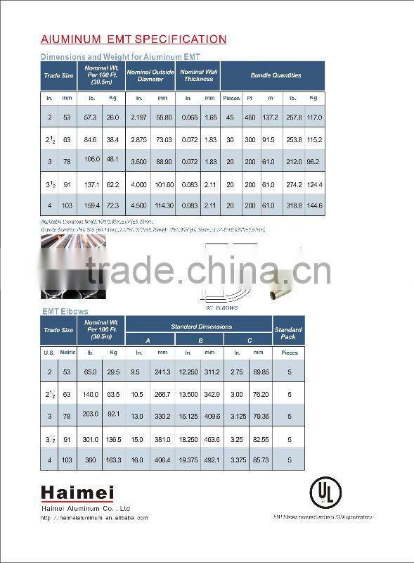 Haimei EMT Elbow connector