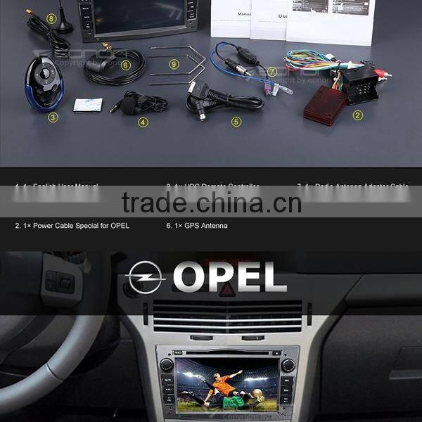 EONON GM5154 Gray 7 Inch Digital Touch Screen Car DVD Player with Screen Mirroring Function& Built-in GPS For OPEL