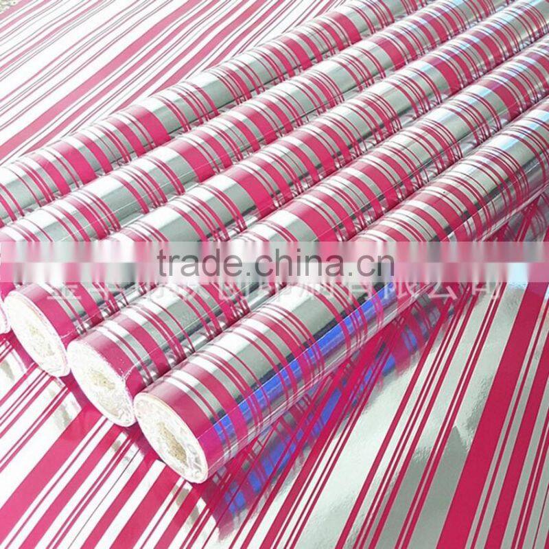 80g art paperaluminum lamination gift wrapping paper rol gift wrapping paper roll manufacturer custom printed gift wrapper paper
