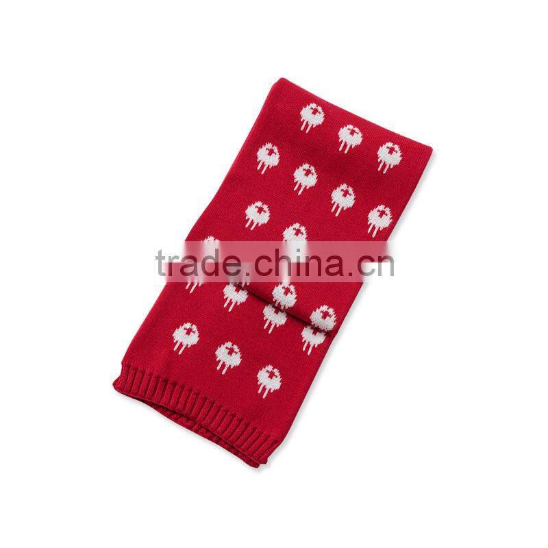 DB1818 dave bella autumn winter 100% cotton baby scarf infant christimas scarf