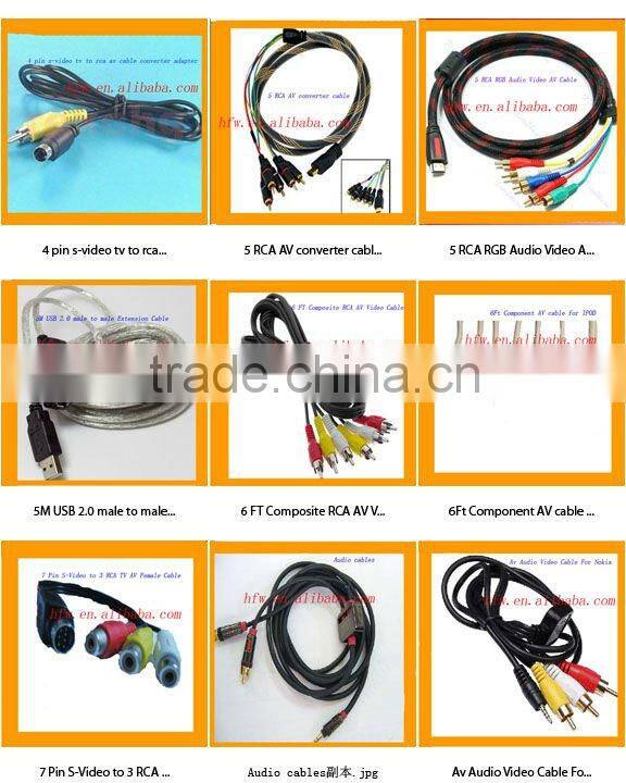 Hotsell 5-RGB TV AV Cable for Sony PSP GO