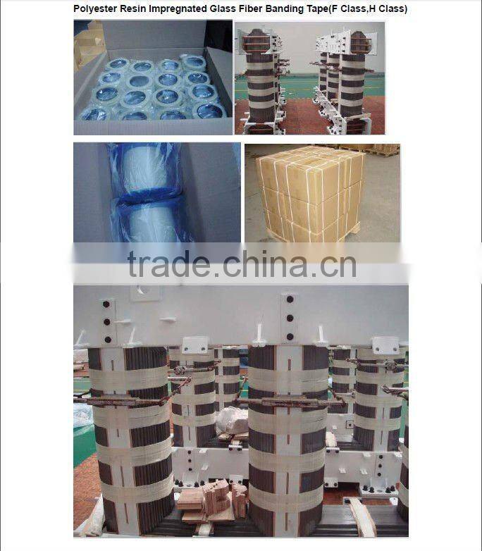 Fiber Glass Adhesive Tape Insulating Material Used For Iron Core/Motor