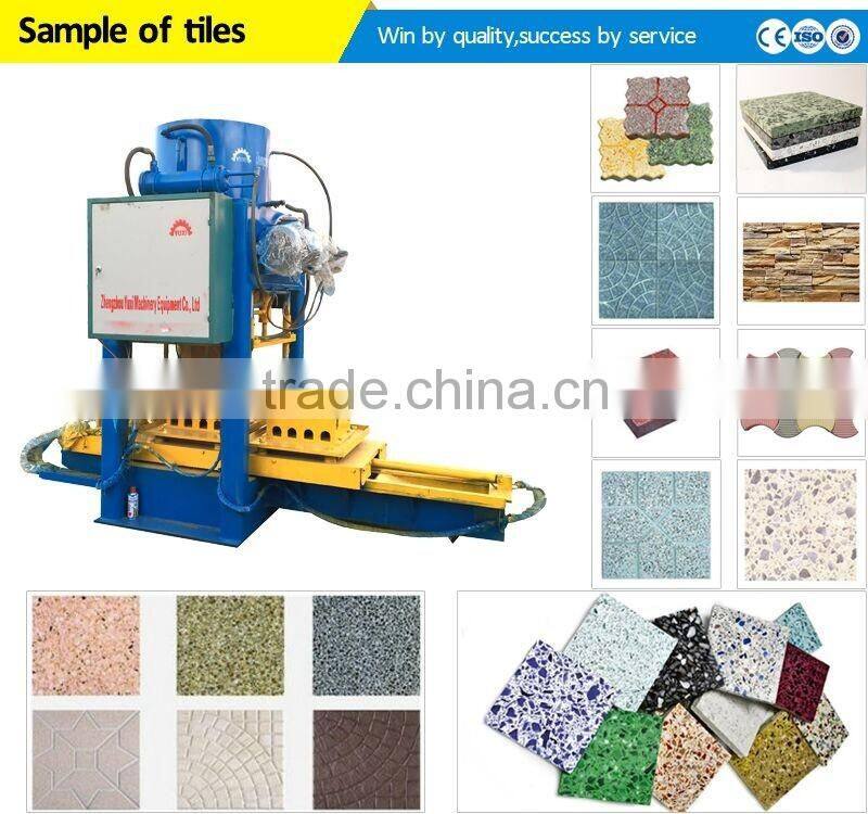 Exported Cement roof tile making machine price/floor tile making machine/cement tile press machine/roof tile making machine