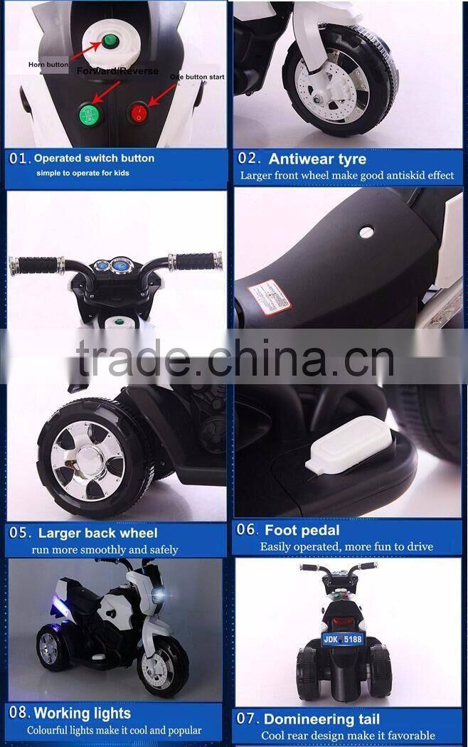 Kids Plastic Motorcycle to Ride On