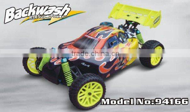 High Quality Rc Racing Car 1:10 Scale Nitro Powered Advanced Version