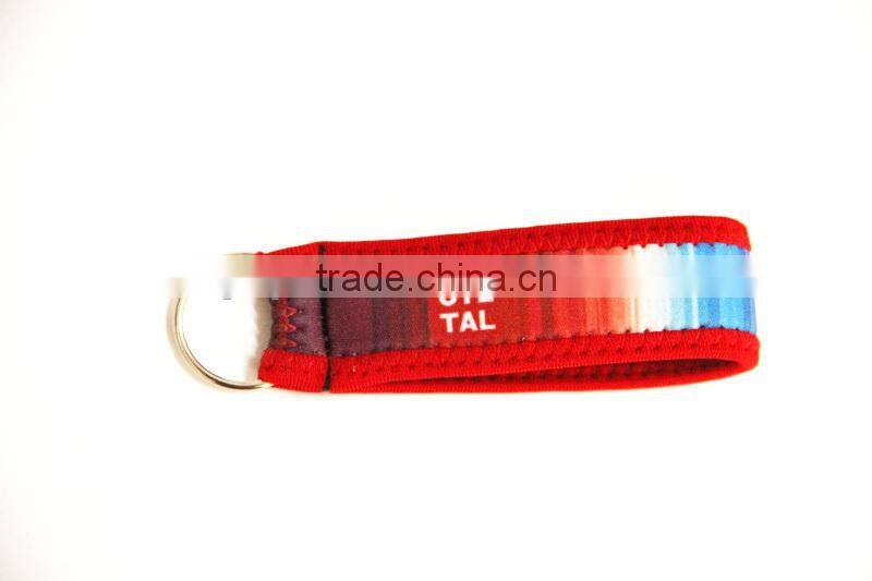 High quality factory supply price Neoprene key holders with a key ring magetic keychian key holder