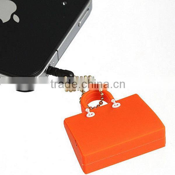 Universal Earphone Jack Silicone Luggage HandBag Anti Dust Plug