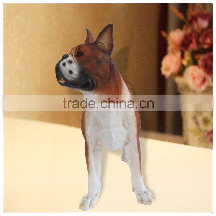 2016 China Supplier hot new products life like resin french bulldog,wholesale french bulldog
