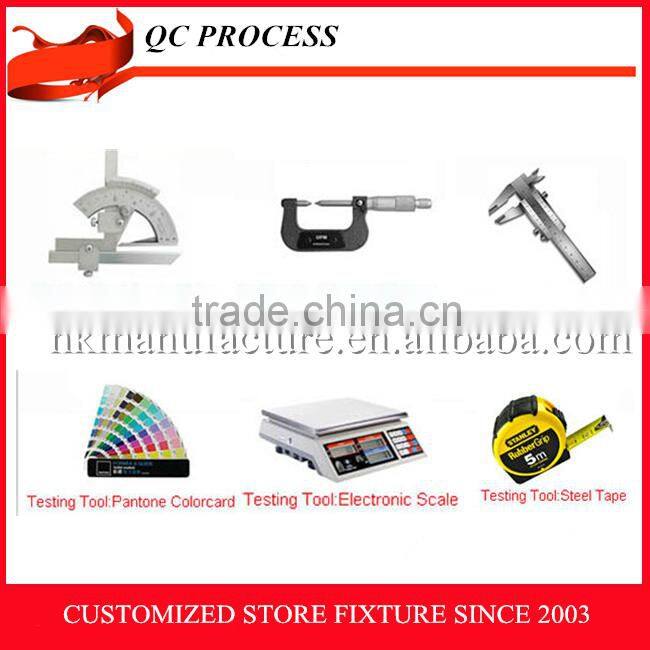 Durable accessories hanging bracket display