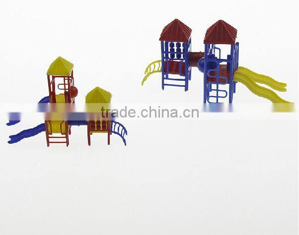 scale resin miniature model game slide equipment for kid toy