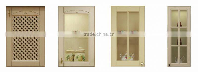 PVC kitchen cabinet with European style white