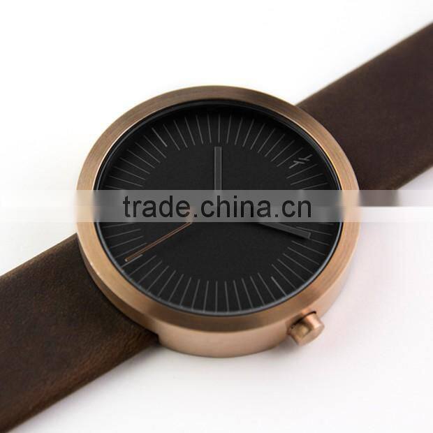 YB vogue classical watch japan custom men leather watches