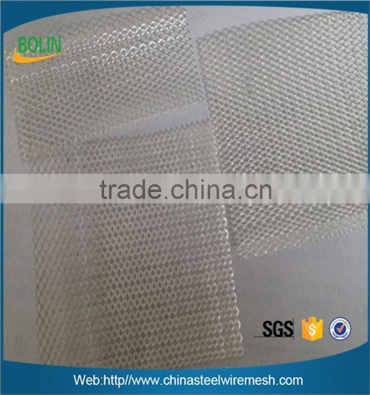 Alibaba China High Quality Silver expanded wire mesh expanded metal mesh Pure silver mesh