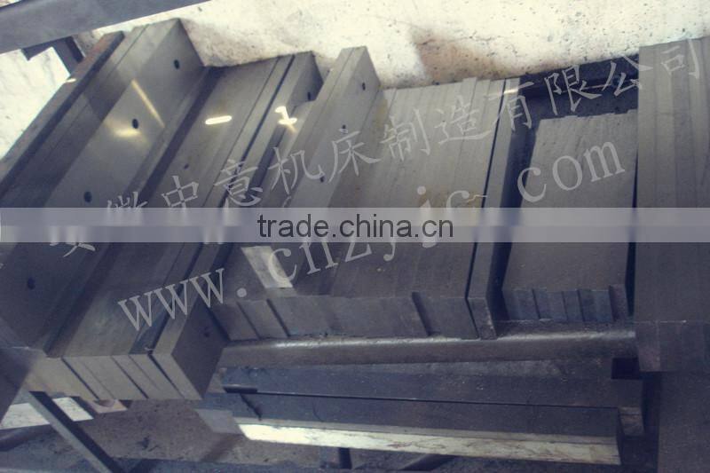 Ironworker machine moulds