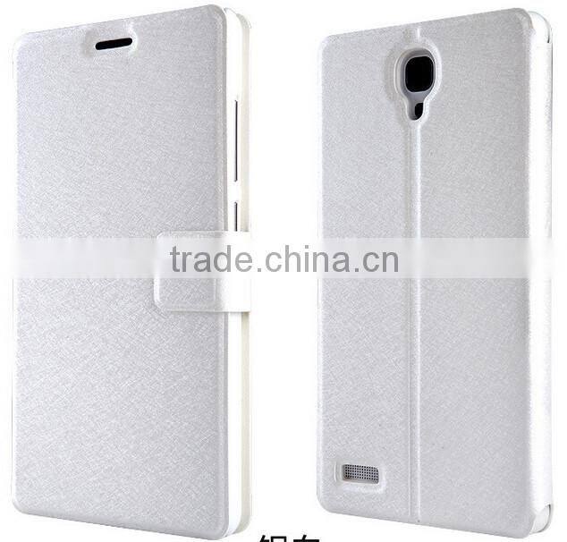 Silk Matte Pattern Wallet Stand Leather Case For XiaoMi Redrice Note 5.5"/Mi 1S/Mi 2/Mi 4/XiaoMi 3/Mi 1 1S