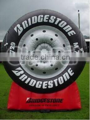 2015 Outdoor Event Promotion Inflatable Advertising Air Tire Balloon for Sales