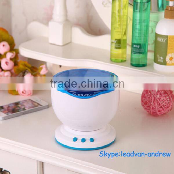 American Best Seller Nursery Night Light Blue Ocean Waves Daren Waves Projector Night Light