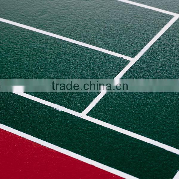 5MM slicon PU synthetic court sports flooring