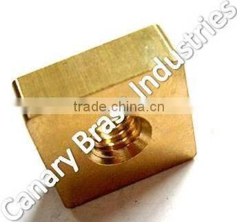 brass square nuts