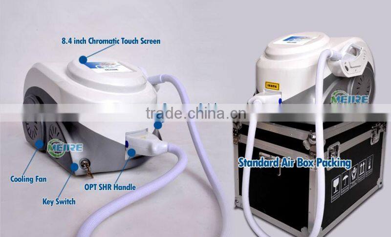 New design ipl shr opt laser permanent ipl laser removal