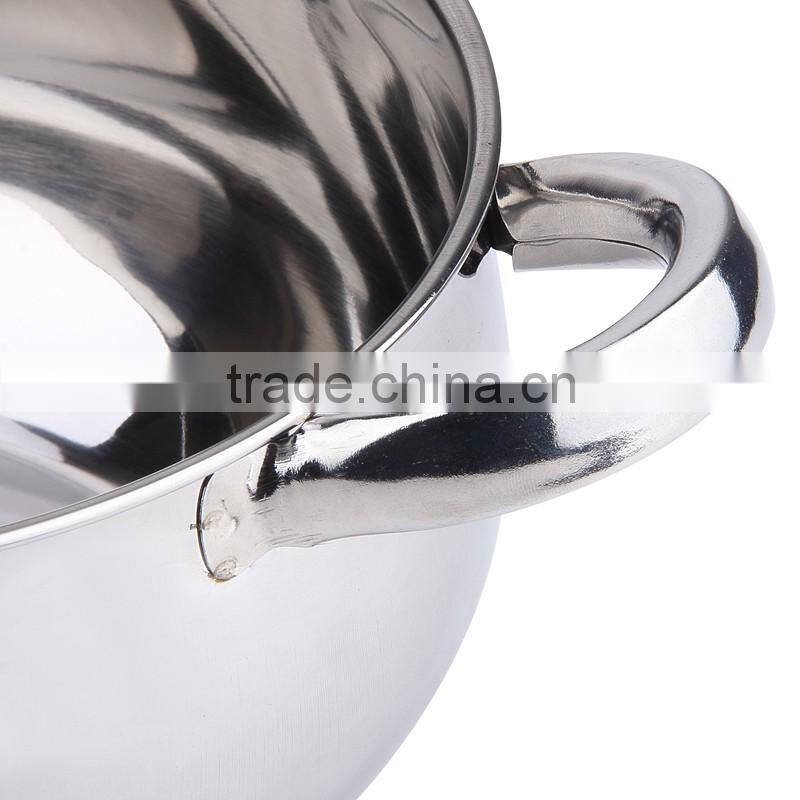 fashion double bottom stainless steel soup pot & stock pot