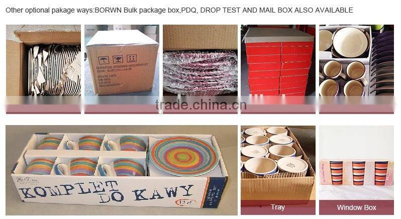 Solid color glazed mixing bowls for home use