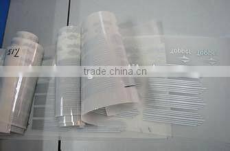 custom sport iron on sticker printing, heat transfer label spandex sportwear