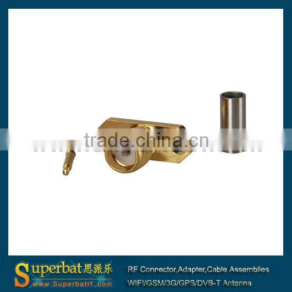 RP-SMA 2-Hole Crimp Jack Rhombic Flange 3g antenna sma male 20dbi