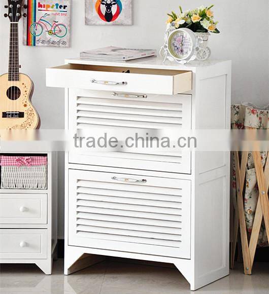 American European rural style new design popular shoes ark with drawer four colors for your choice