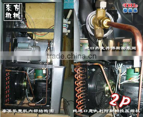 commercial soft serve ice cream machine/ ice cream stick making machine/ new hot stainless steel soft ice cream machine